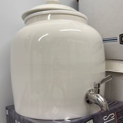 Ceramic Water Container with Faucet