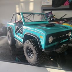 REEFS RC'S Axial SCX10 III "Early Ford Bronco" RTR 1/10 4WD Rock Crawler (Teal) w/DX3