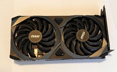 Pre-owned MSI GeForce RTX 3060 TI VENTUS 2X OC Graphics Cardboard GPU