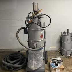 Vacuume Dust Particles For Air Compressor And Other Systems With Dolly 