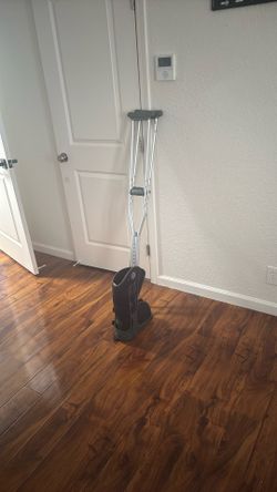 Boot And Crutches