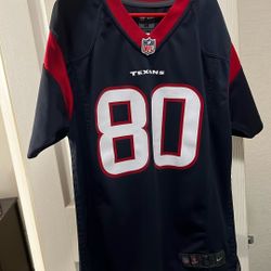 Navy blue (M) Texans jersey 