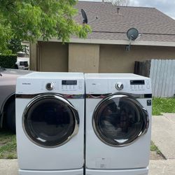 Samsung washer and electric dryer 