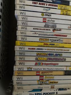 Wii game collection (27 games)