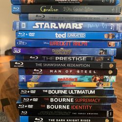 Blu-ray Movie Lot 