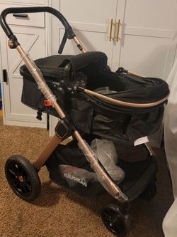 Biusikan 6-in-1 Convertible Stroller w/ Bassinet Pushchair