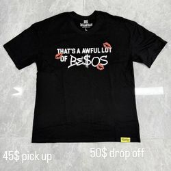 AWFUL LOT OF BESOS TEE SIZE L