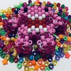 Kandi Domo Keychain Handmade