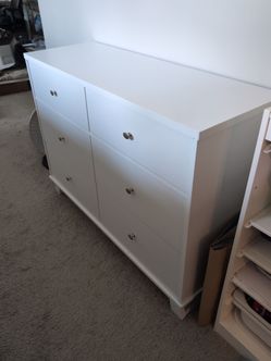 White dresser