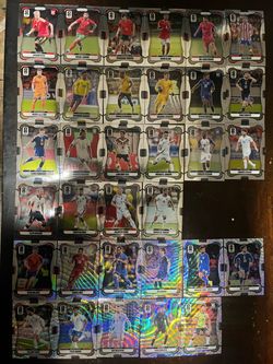 2026 World Cup Panini Prizm Soccer Trading 33 Cards Lot