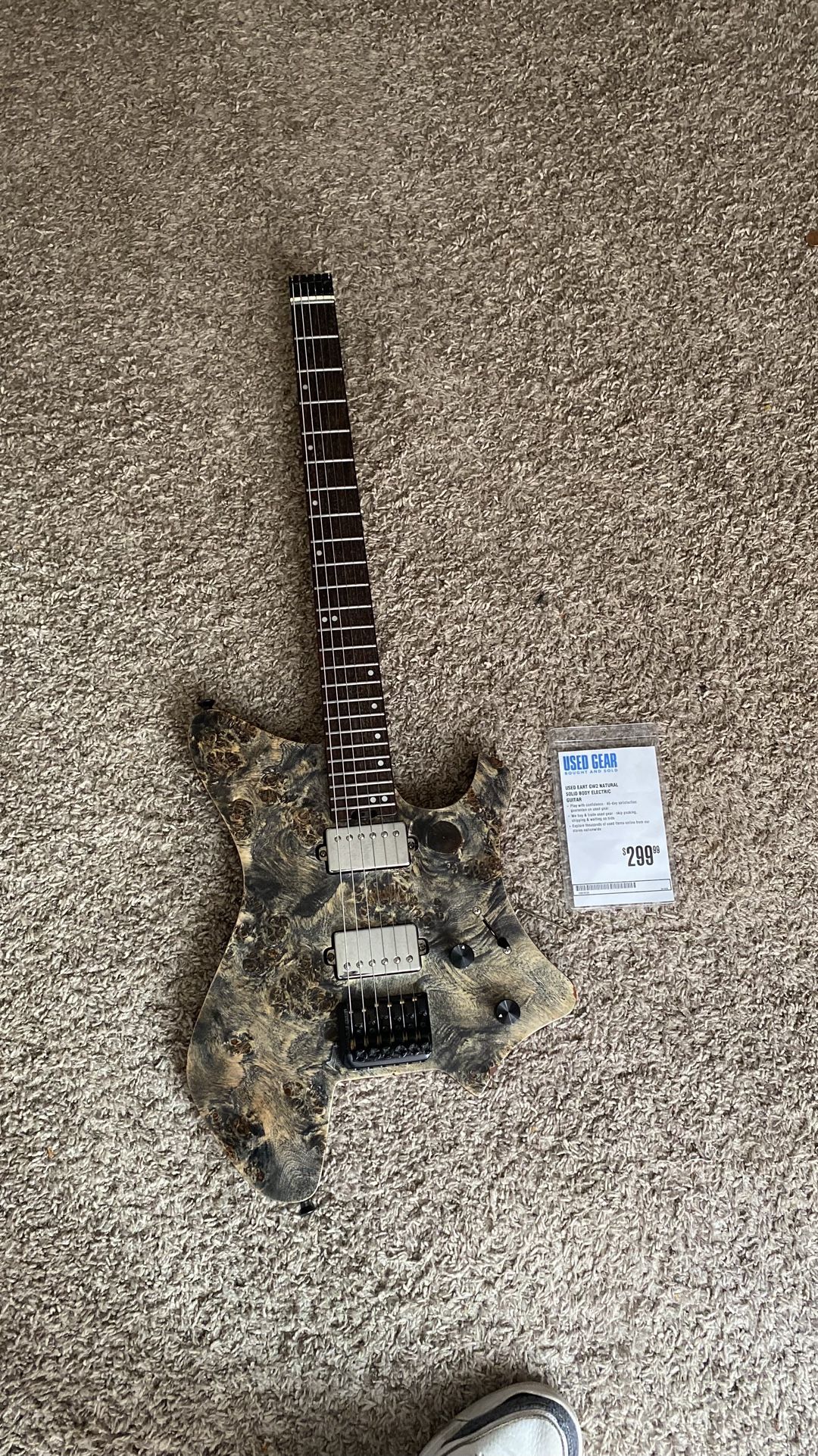 Earth Headless Guitar