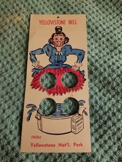 Vintage Finger Postcard