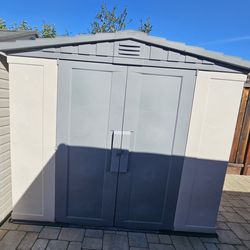 Storage shed 6x8 condition 222 at Walmart it sells for $1,000
