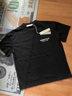 black and white essential tee brand new