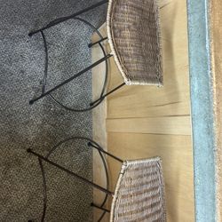 Wicker Bar Stools