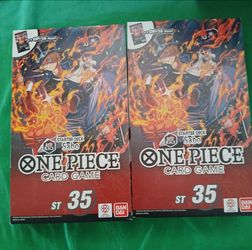 One piece starter decks (red)