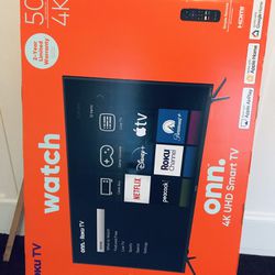 ONN. 4K UHD 50” Smart TV