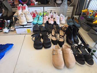 Women Shoes Mostly Size 6.5 - 7