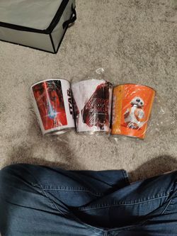 Star Wars The Last Jedi AMC Popcorn Tins 3pk