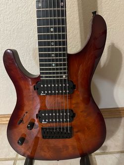 LEFT HANDED 8 String Gstyle Electric Guitar Excellent Condition $300 Firm