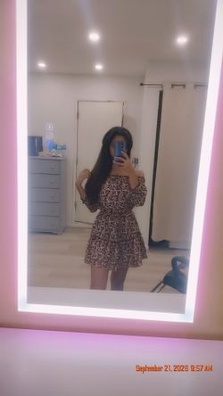 Floral Off-Shoulder Mini Dress