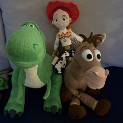 Toy Story Plushies Lot 