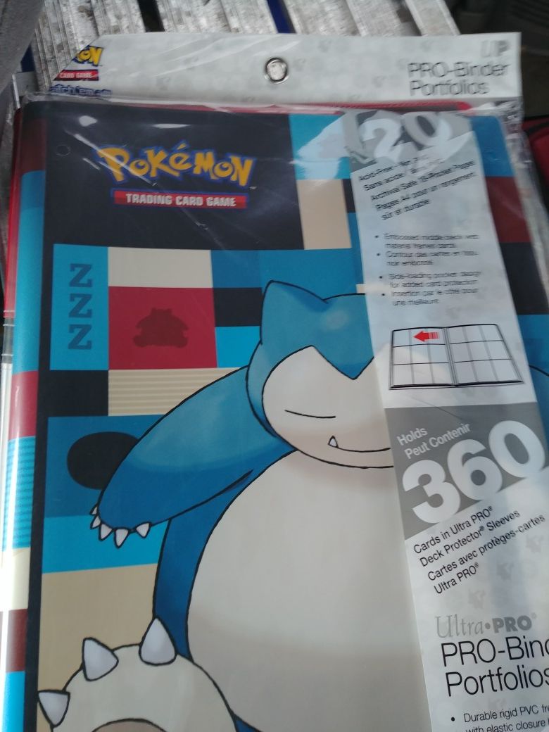 Pokemon Trading Card Binders $15.75 Each Back Pack $15.75