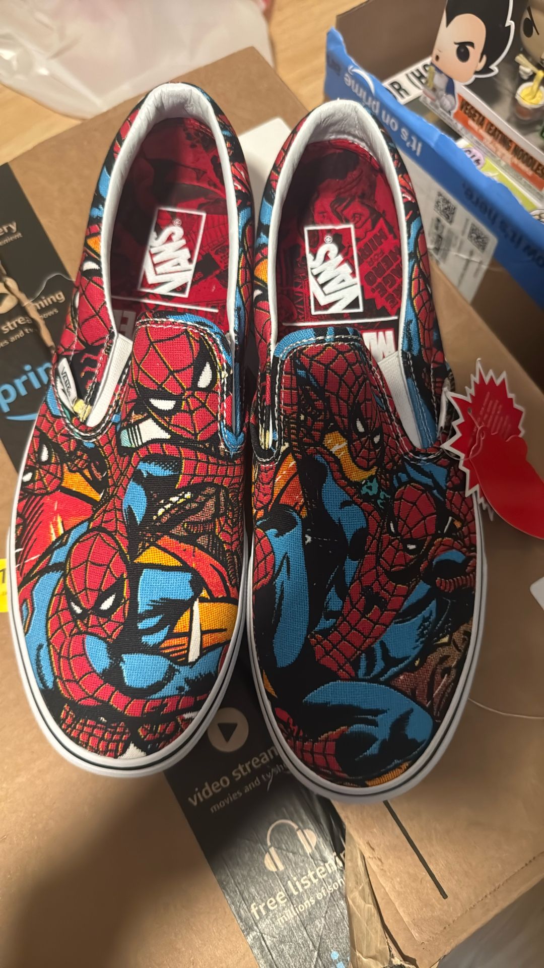 Vans Spider-Man Slip On Shoes