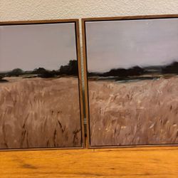 2 piece Wall art 15 x 18