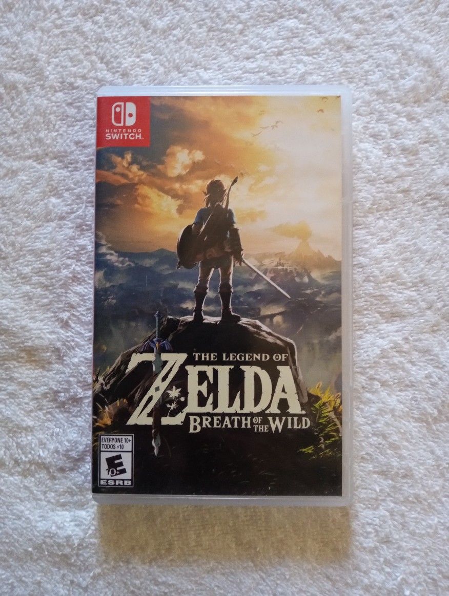 Zelda Breath Of The Wild Game For Nintendo Switch