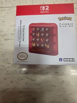 HORI Pokémon Pixel Art 24-Game Card Case for Nintendo Switch 2