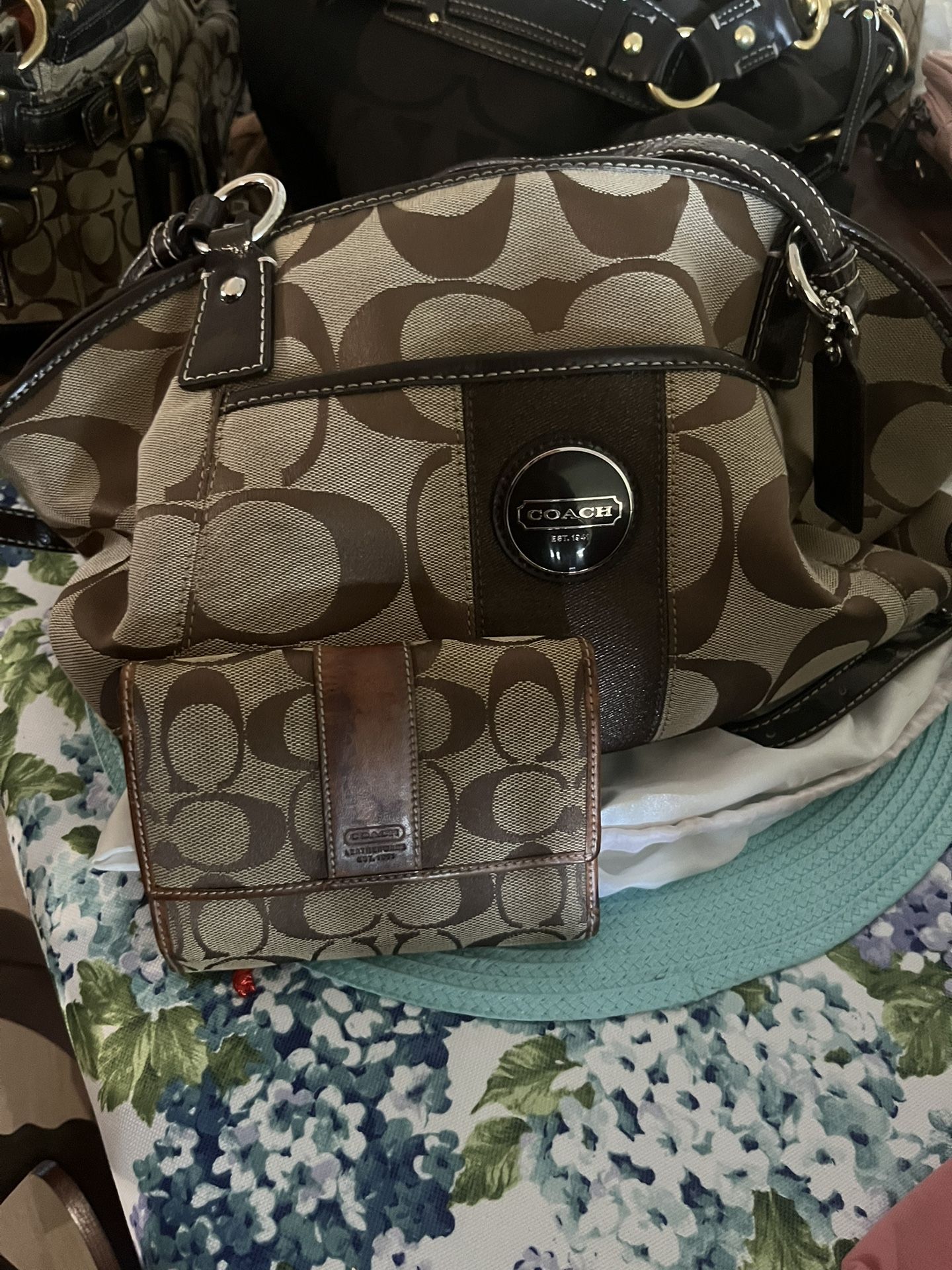 Coach Purse Matching Wallet