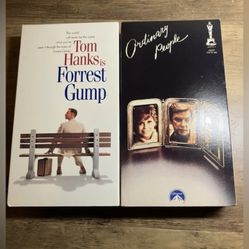 VHS 2 tape Classic Movie Lot New