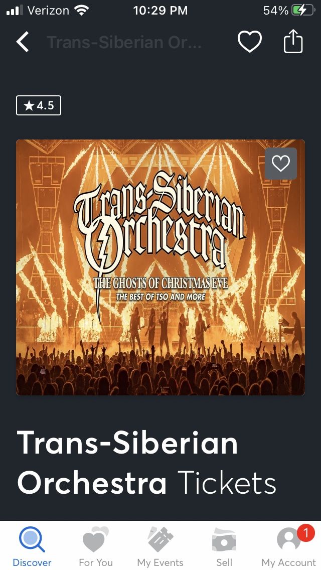 Trans- Siberian Orchestra TSO