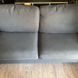 Gray 2-Seater Couch