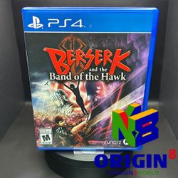 Berserk and the Band of the Hawk (Sony PlayStation 4, 2017) PS4 KT Games RARE