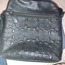 Large Leather Coach Purse 
