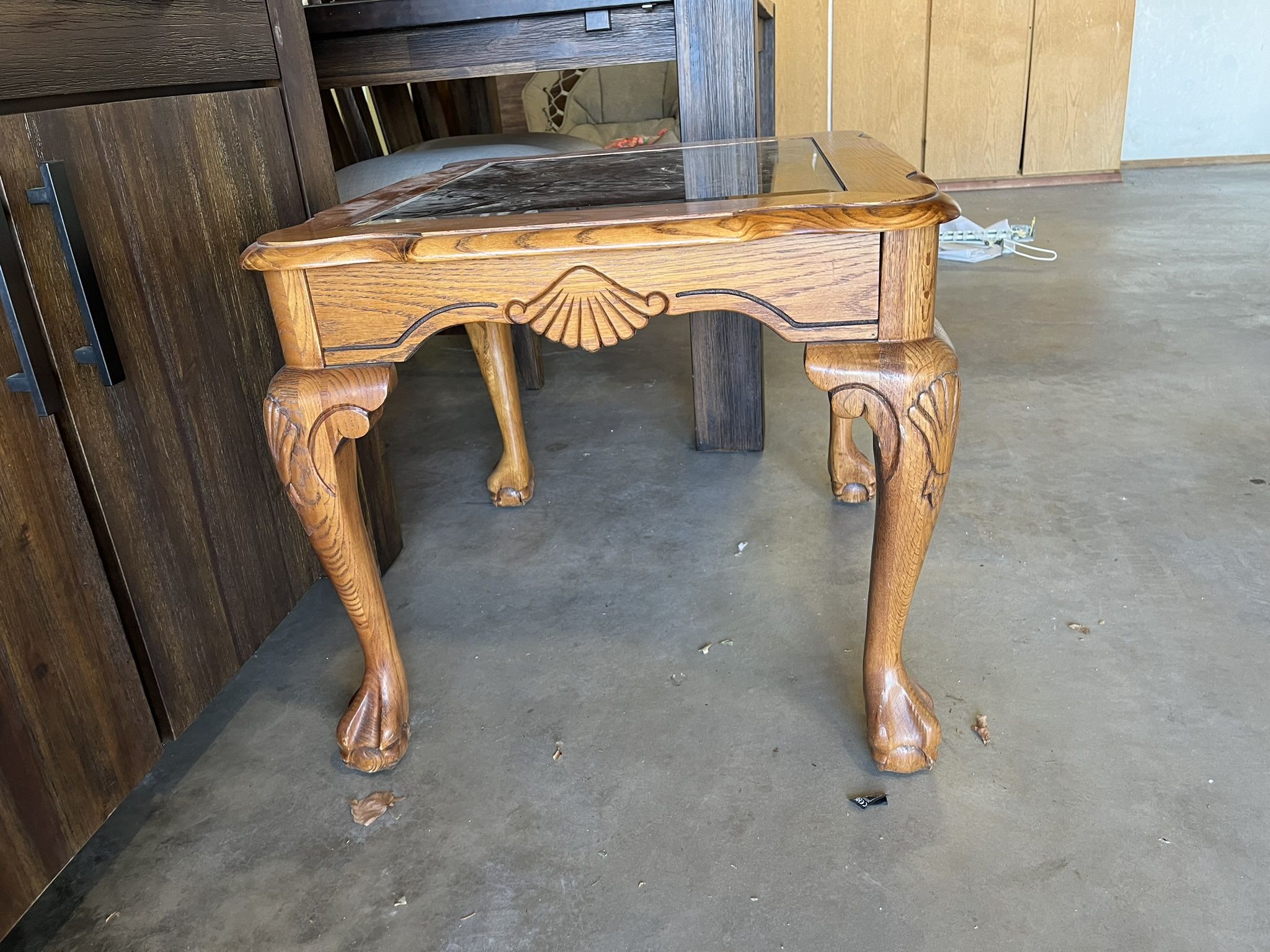 End Table Solid Wood