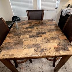 Table With Chairs