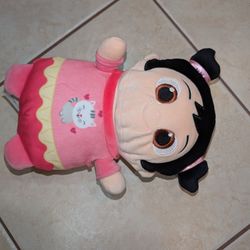 Squishmallow Hug Mees Cocomelon CECE Baby 10" Plush Doll Pink Cat PJ’s 2023