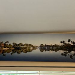Waterfront Panoramic Canvas