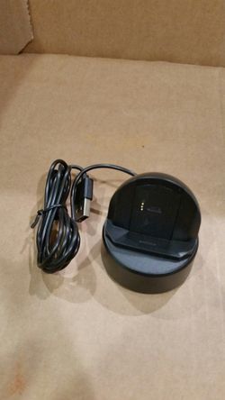 Fitbit Ionic charging stand.