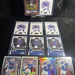 Keon Coleman Rare Limited Edition Numbered 1/50 Card + R/C 189/199 + More 