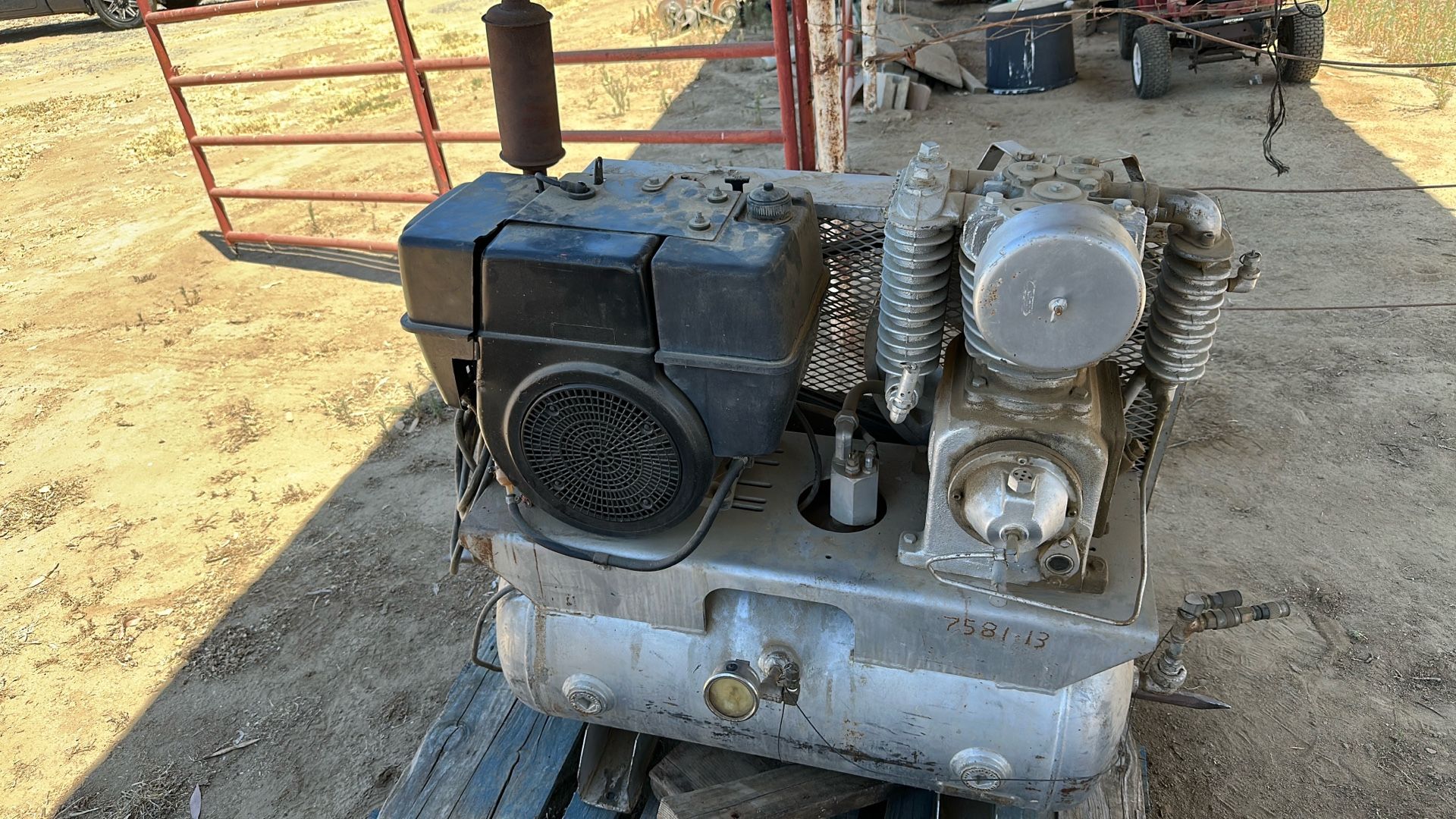 50 Gal Gas Compressor Motor 25 Hps Koehler Used Works Good 1450Dls OBO