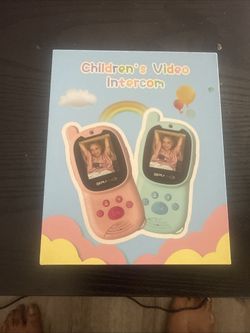 Video Walkie Talkies with Camera