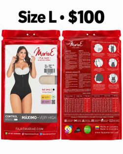 Colombian Faja-María E Powernet, Beige, Size Large