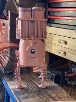 Metal pig