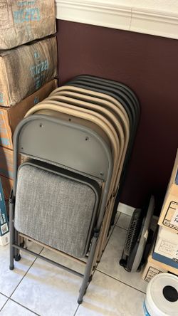 Folding Metal Chairs