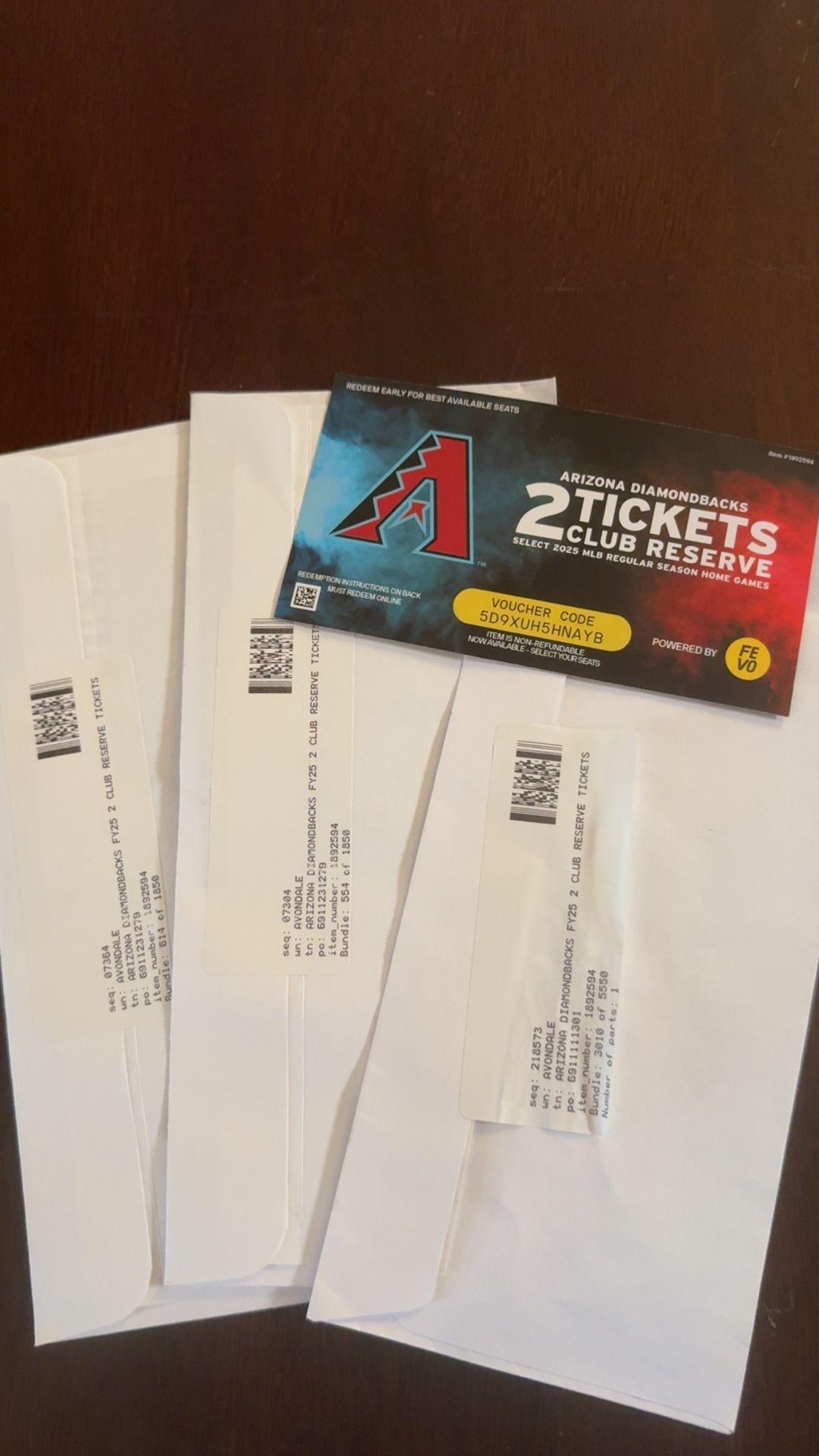 Diamondback Tickets