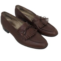 Johnston & Murphy Men's Brown Loafers Size 10 1/2